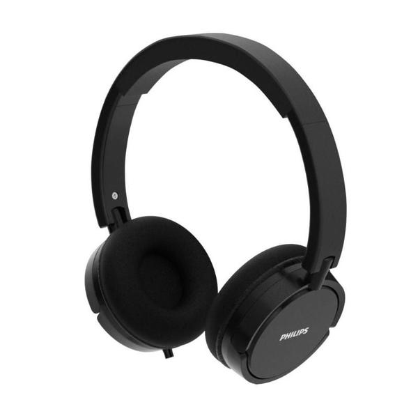 Imagem de Fone De Ouvido Com Fio Phillps 104dB P2 Preto Turbo Sound