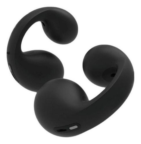 Imagem de Fone De Ouvido Ear-clip Bluetooth Por Condução Ossea Clipe Cor Preto