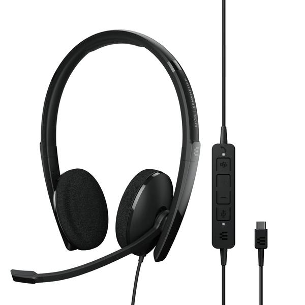 Imagem de Fone de ouvido EPOS I SENNHEISER C10 USB com microfone preto