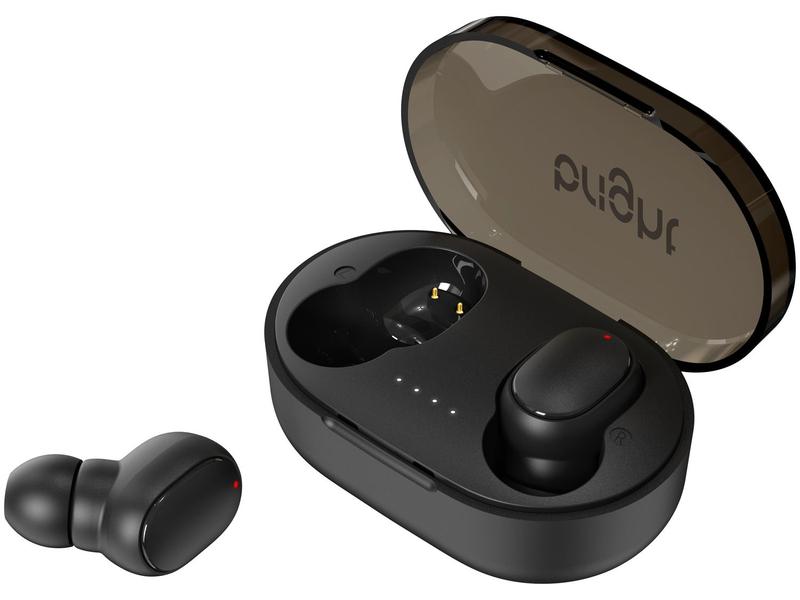 Fone de Ouvido Esportivo Bluetooth Bright - Max Soud Intra-auricular com Microfone Preto Fone de Ouvido Esportivo Bluetooth Bright - Max Soud Intra-auricular com Microfone Preto