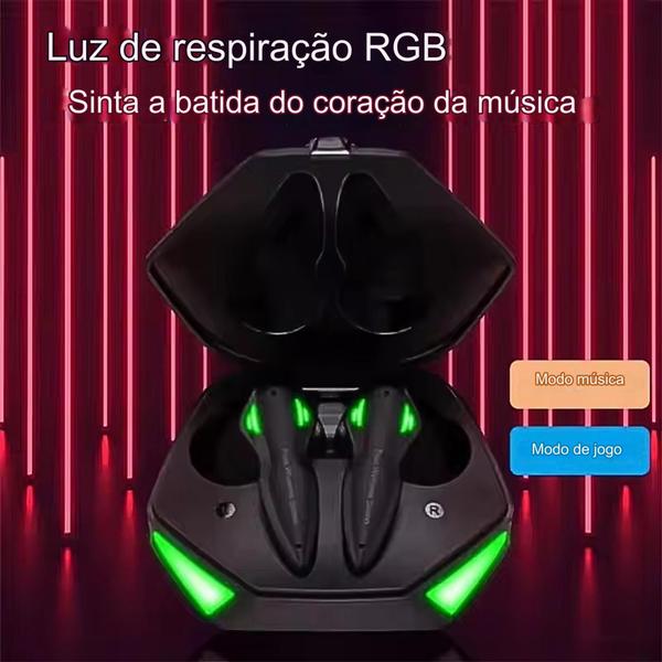 Imagem de Fone de Ouvido Estéreo  Bluetooth Som Imersivo Liberdade Sem Fios Para Jogos + Microfone LE2409