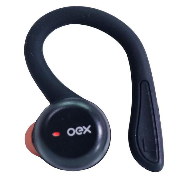 Imagem de Fone De Ouvido Flex TWS21 Bluetooth 5.1 OEX Preto Laranja