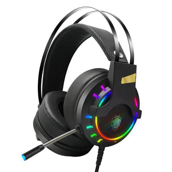 Imagem de Fone de ouvido Game Headset  Usb 7.1 microfone Led Para Pc Notebook