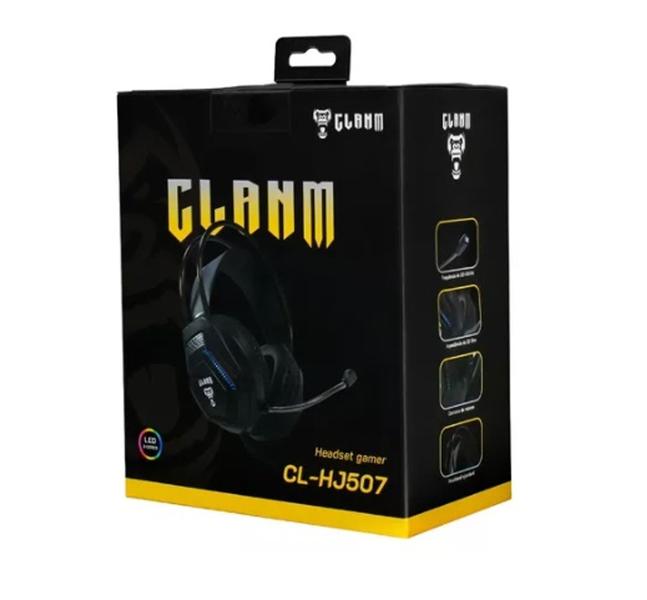 Imagem de Fone de Ouvido Gamer Clanm CL-HJ507 Headset