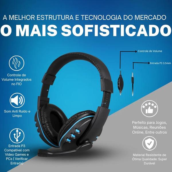 Imagem de Fone de Ouvido Gamer Headphone