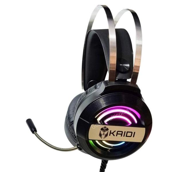 Imagem de Fone De Ouvido Gamer Headset  Kaidi Kd 767 P2 Usb RGB