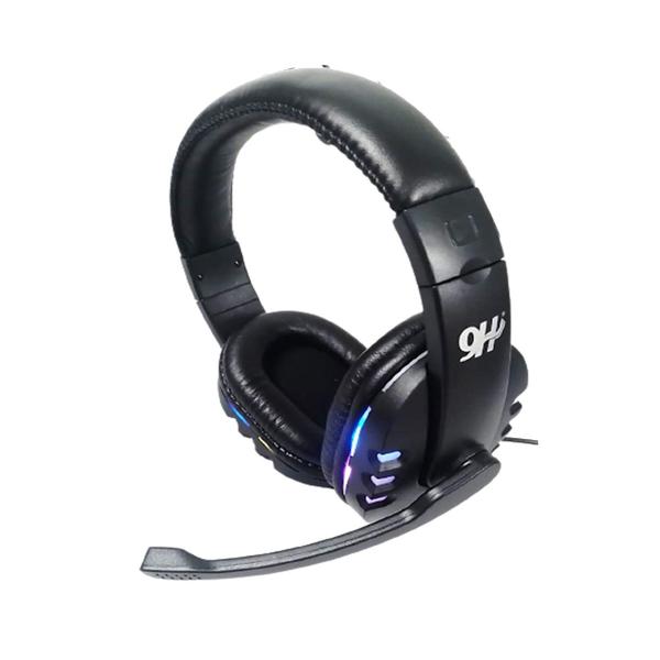 Imagem de Fone de Ouvido Gamer Headset RGB Led Plug P3 com Microfone - Usb Led - 9H