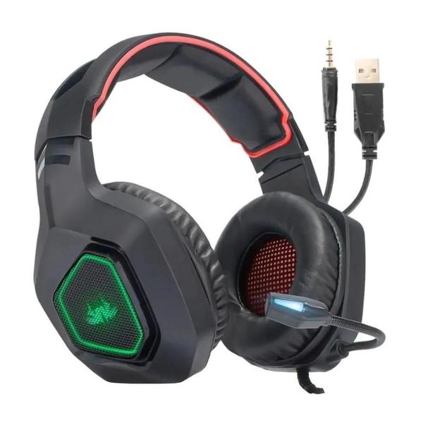 Imagem de Fone De Ouvido Gamer Knup Kp-488 Preto