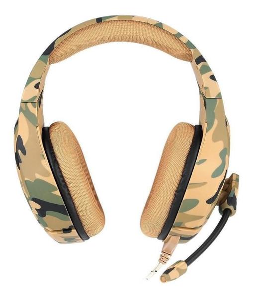 Imagem de Fone De Ouvido Gamer Onikuma K1-B Camouflage Yellow