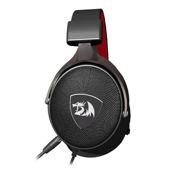 Imagem de Fone de Ouvido Gamer Redragon Icon H520 - Preto/Vermelho