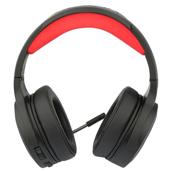 Imagem de Fone de Ouvido Gamer Redragon Pelops H818 Sem Fio - Preto/Vermelho