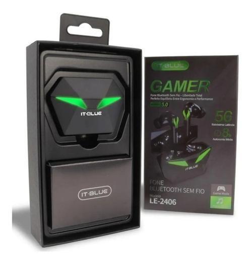 Imagem de Fone De Ouvido Gamer Sem Fio Bluetooth Wireles 5.0 Microfone