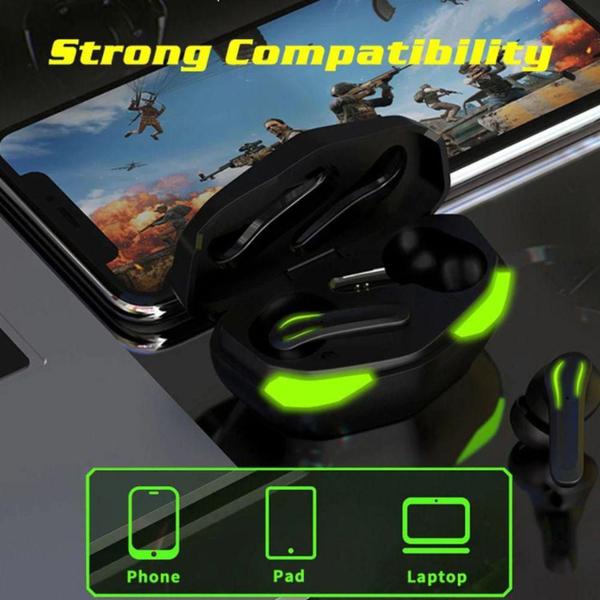 Imagem de Fone De Ouvido Gamer Sports Pro20 Bluetooth Sem Fio Rgb