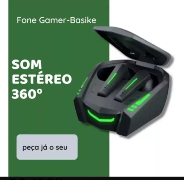 Imagem de Fone de ouvido GAMER TWS BASIKE FON-6771 (PRETO)