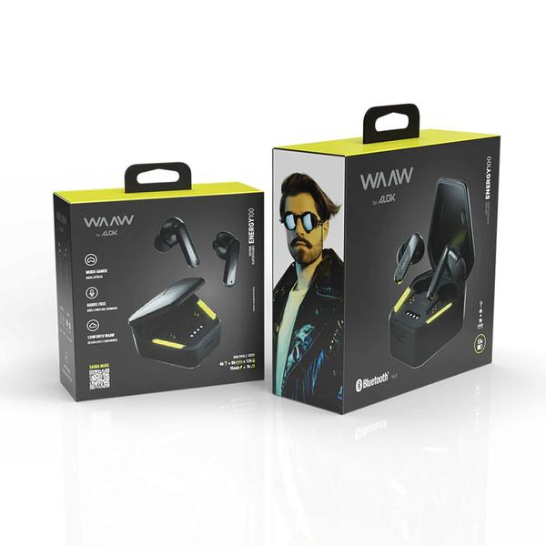 Fone de ouvido gamer WAAW ENERGY 100EBG Imagem de Fone de ouvido gamer WAAW ENERGY 100EBG