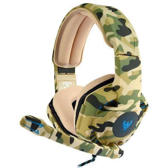 Imagem de Fone De Ouvido Gaming Satellite Com Microfone Usb Camuflado