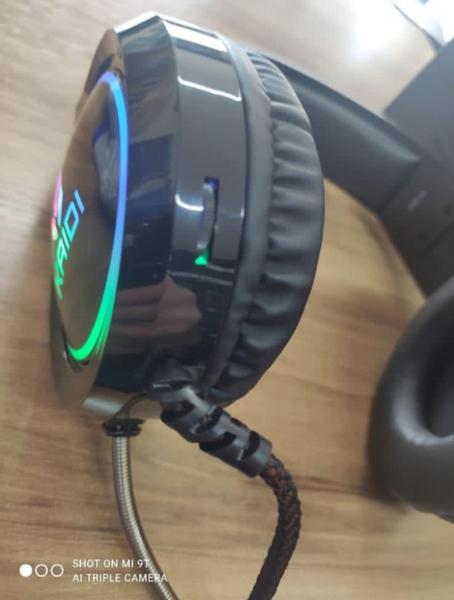 Imagem de Fone De Ouvido Headphone Headset Gamer Kd766 RGB P2 Usb Kaidi