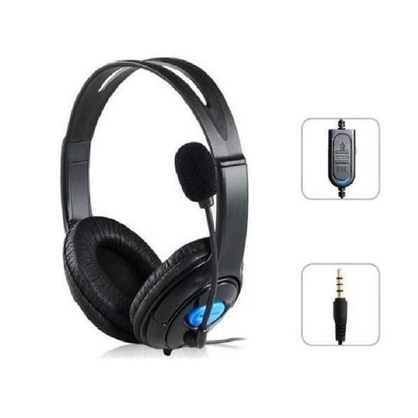 Imagem de Fone De Ouvido Headset Estéreo Para P-4 com Microfone P3