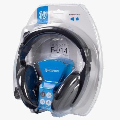 Imagem de Fone De Ouvido Headset F-014 Preto- Hoopson