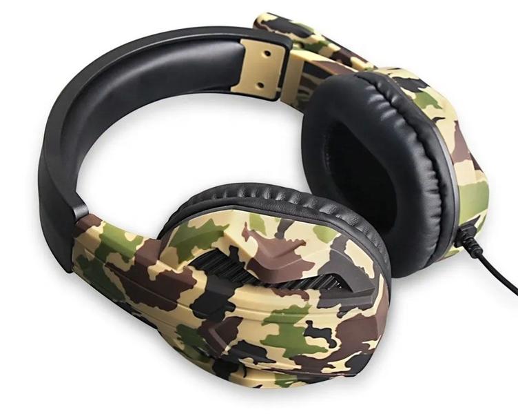 Imagem de Fone de Ouvido Headset Gamer Camuflado 5 em 1 IV-X1012