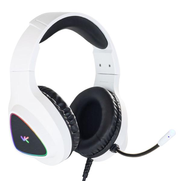 Imagem de Fone De Ouvido Headset Gamer Chroma Usb 7.1 Rgb Branco - Gh802