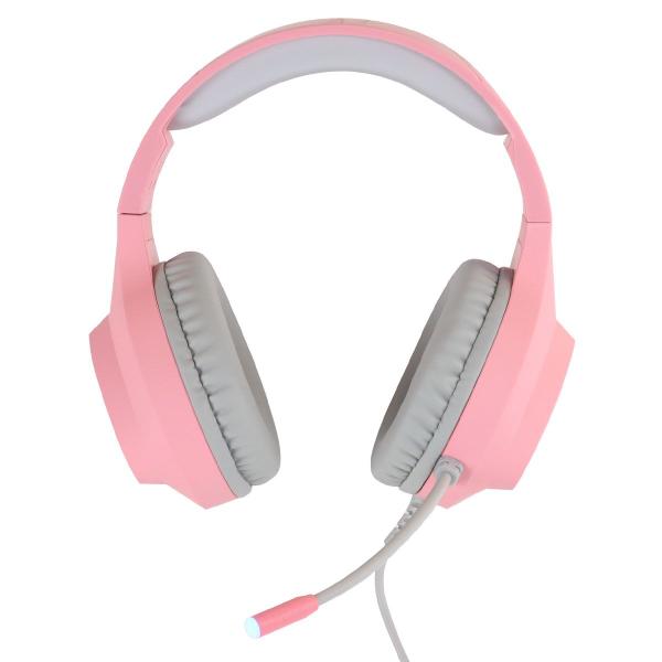 Imagem de Fone De Ouvido Headset Gamer Chroma Usb 7.1 Rgb Rosa - Gh804