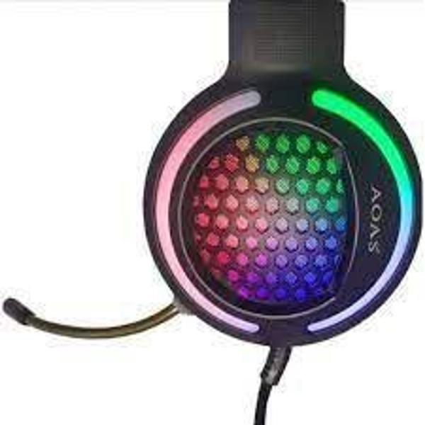 Imagem de Fone de Ouvido Headset Gamer com Led AOAS LT-058/AS-60 com Fio Revestido