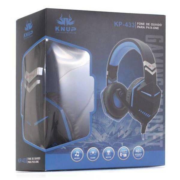 Imagem de Fone De Ouvido Headset Gamer Kp 433 Knup