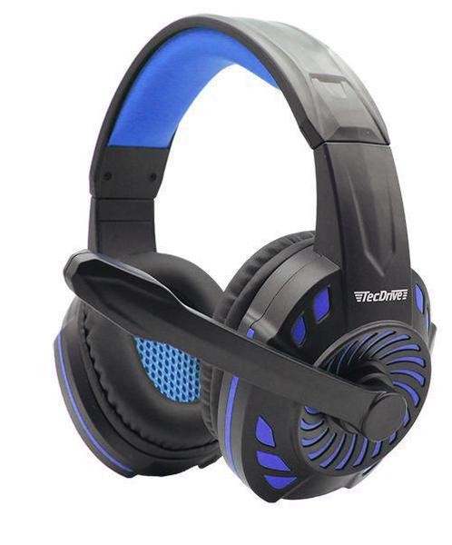 Imagem de Fone De Ouvido Headset Gamer PX-2-Space Preto/Azul TecDrive