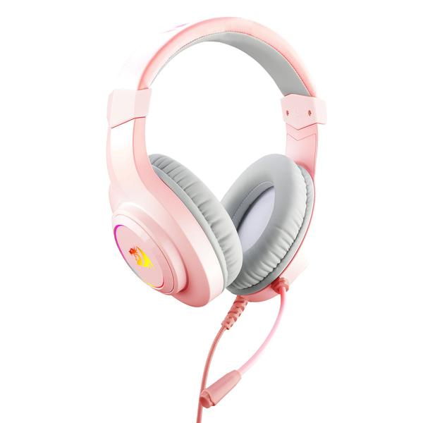 Imagem de Fone de Ouvido Headset Gamer Redragon Hylas Rosa H260-P