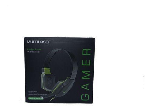 Imagem de Fone de Ouvido Headset Gamer Verde PH146 Multilaser