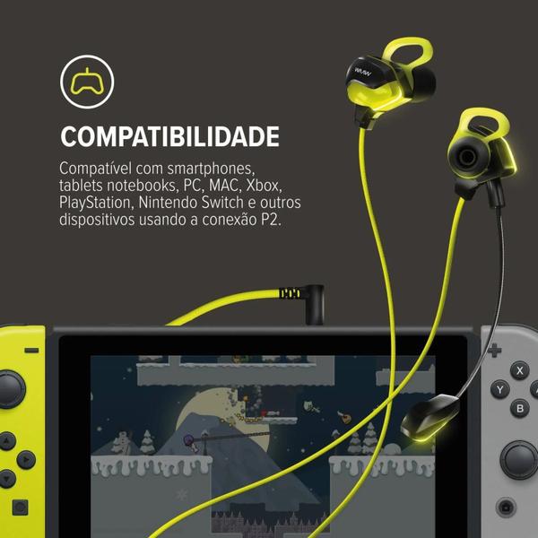 Imagem de Fone de Ouvido Headset Gamer WAAW By Alok ENERGY 10