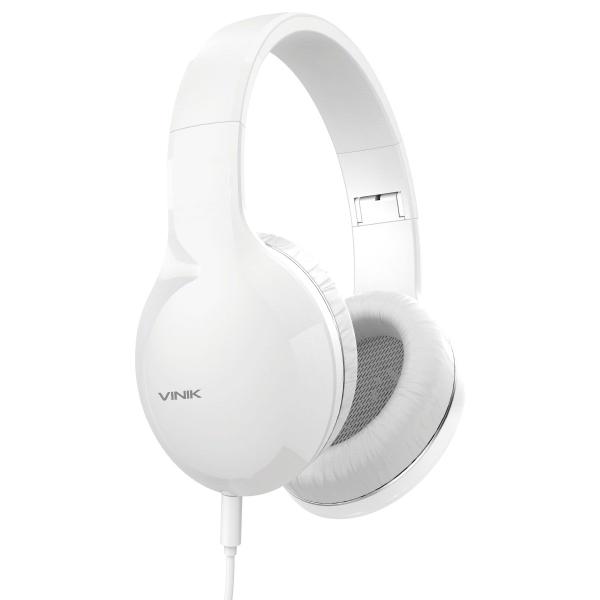 Imagem de Fone De Ouvido Headset Go Tune Branco Com Microfone Cabo 1.2m Plug P2 Estereo P3 - Hg110tb