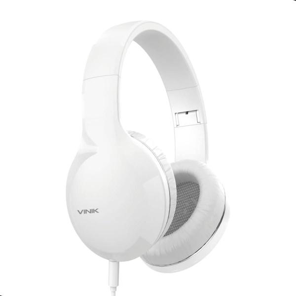 Imagem de Fone De Ouvido Headset Go Tune Vinik Estéreo Plug P2 Cor Branco Para Celular