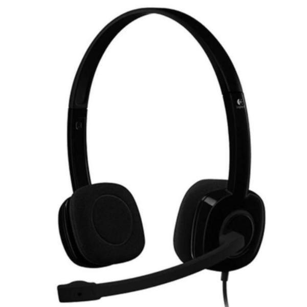 Imagem de Fone De Ouvido Headset Logitech H151 USB - Preto