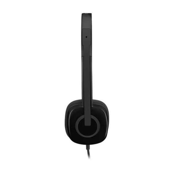 Imagem de Fone De Ouvido Headset Logitech H151 USB - Preto