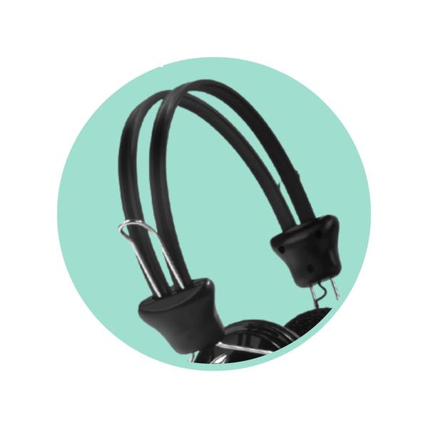 Imagem de Fone de Ouvido Headset Tricerix P2 3,5mm Estéreo Microfone Integrado ao Cabo C3Tech - PH-80BK