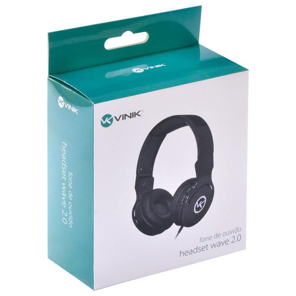 Imagem de Fone De Ouvido Headset Wave 2.0 P2 3.5Mm Com Microfone - Hw