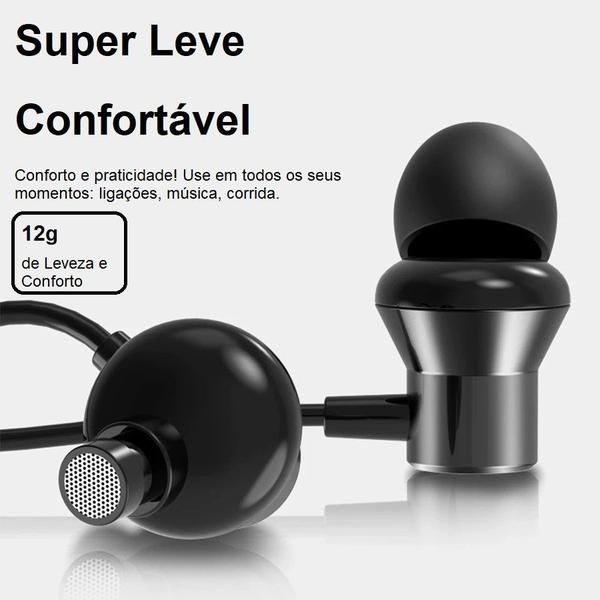 Imagem de Fone de ouvido HF 130 Lenovo in ear estereo com microfone P2 3.5mm branco