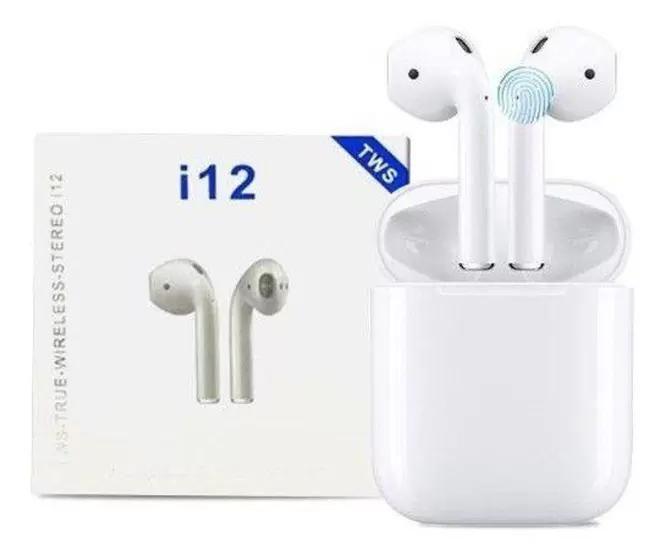 Fone De Ouvido I12 Tws Bluetooth V5.0 Touch - Importado Imagem de Fone De Ouvido I12 Tws Bluetooth V5.0 Touch