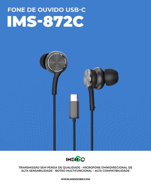 Imagem de Fone De Ouvido IMENSO Tipo-C IMS-872C