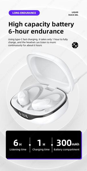 Imagem de Fone De Ouvido In-Ear Bluetooth Sem Fio Lenovo Lp75 Branco