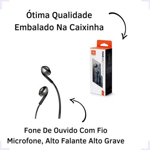 Fone De Ouvido In-ear Com Fio Som Microfone Alta Qualidade - HDL Imagem de Fone De Ouvido In-ear Com Fio Som Microfone Alta Qualidade