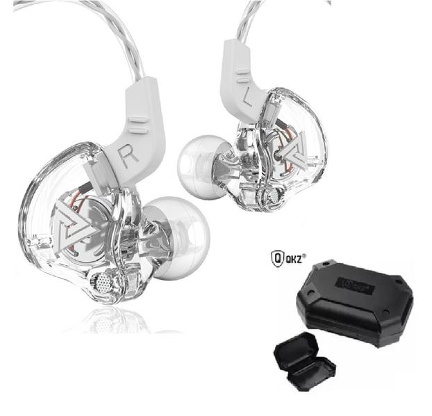 Imagem de Fone De Ouvido In Ear Qkz Ak6 Monitor De Palco + Case