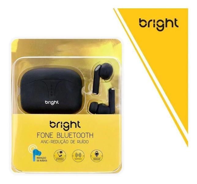 Imagem de Fone De Ouvido In-ear Sem Fio Bluetooth Anc Bright Fn568