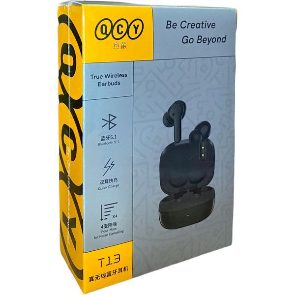 Imagem de Fone De Ouvido In-ear Sem Fio Bluetooth Qcy T13 Preto Original Com Nota Fiscal