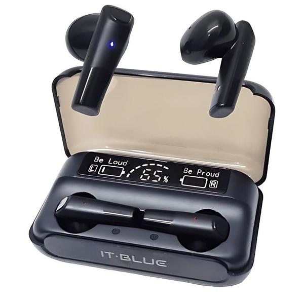 Imagem de Fone De Ouvido In-Ear Sem Fio Tws 5.2 Wireless Premium Preto