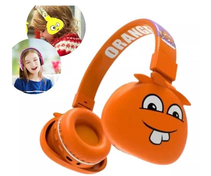 Imagem de Fone De Ouvido Infantil Bluetooth Mostrinho S/ Fio Divertido