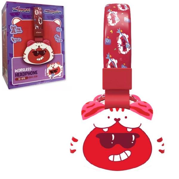 Imagem de Fone de Ouvido Infantil C/ Orelhinhas Bluetooth Headset