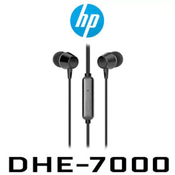 Imagem de Fone de Ouvido Intra Auricular Com Microfone HP Original Preto DHE-7000 HP